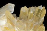 Wide Quartz Crystal Cluster - Brazil #121427-4